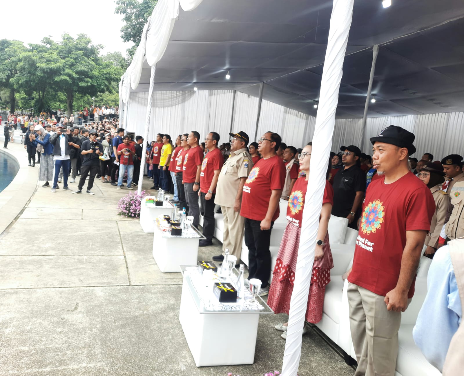 Wakil Gubernur DKI Jakarta dan Kepala Dinas Lingkungan Hidup DKI Jakarta