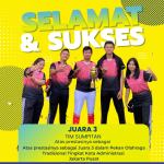 Tim Sumpitan Juara 3 dalam Pekan Olahraga Tradisional Tingkat Kota Administrasi Jakarta Pusat